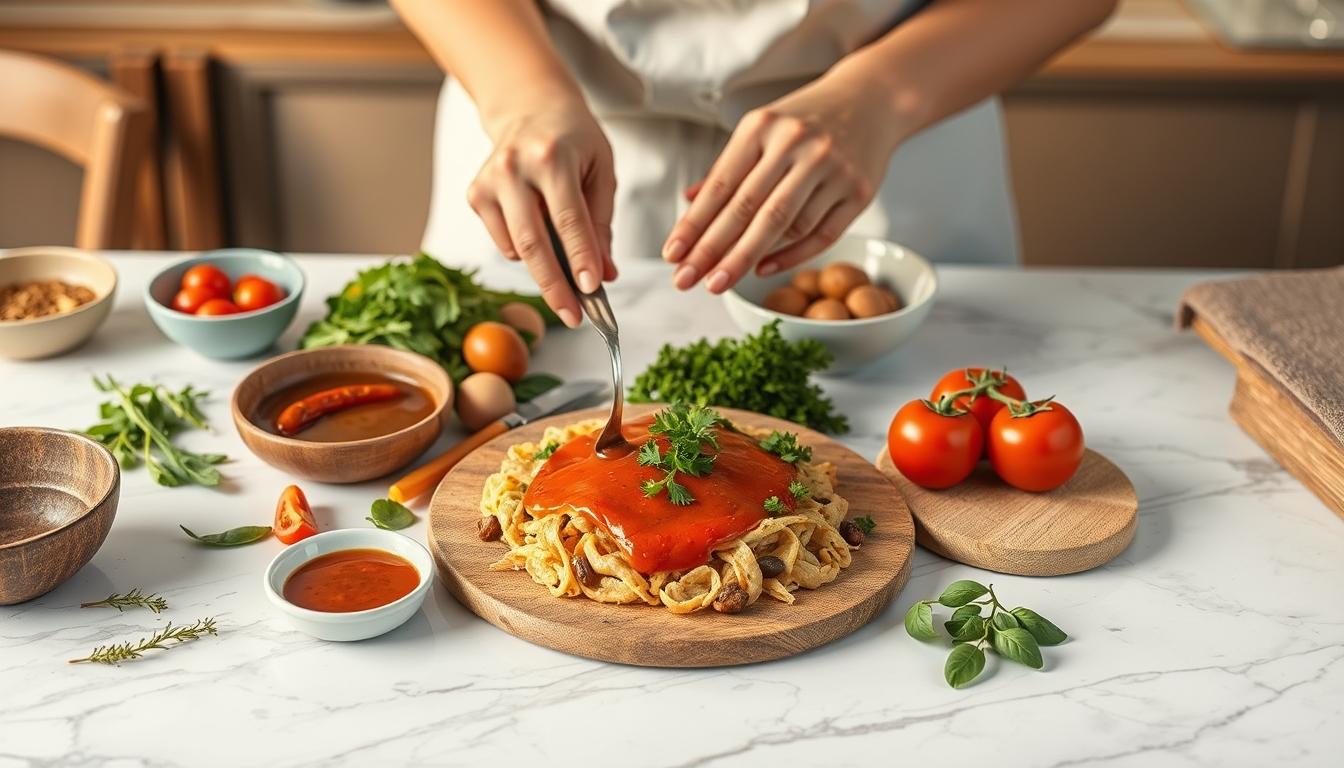 Comforting homemade dinner dish